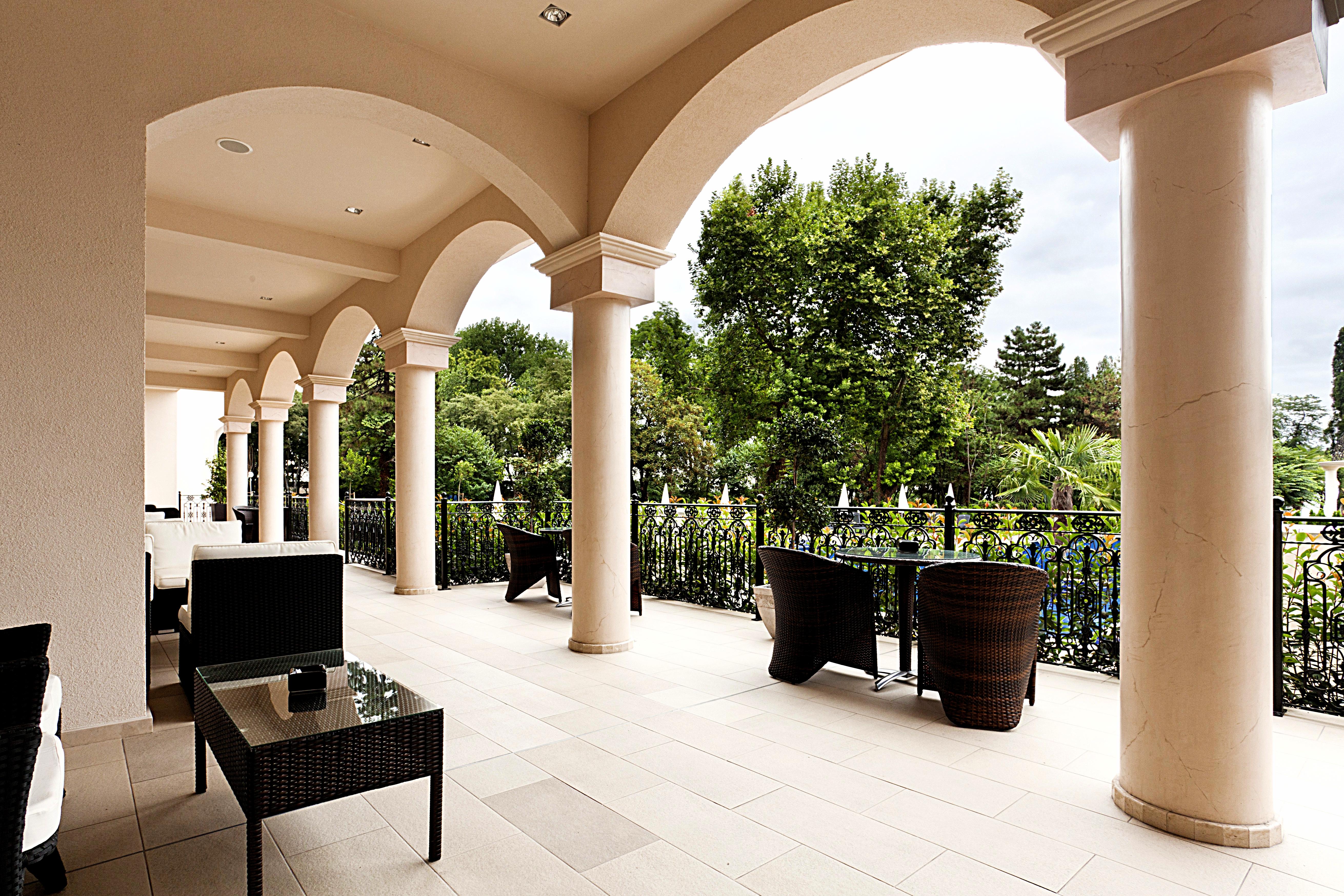 Primoretz Grand Hotel & Spa Burgas Exterior foto The Terrace at The Dorchester